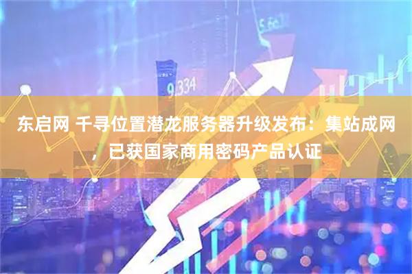东启网 千寻位置潜龙服务器升级发布：集站成网，已获国家商用密码产品认证