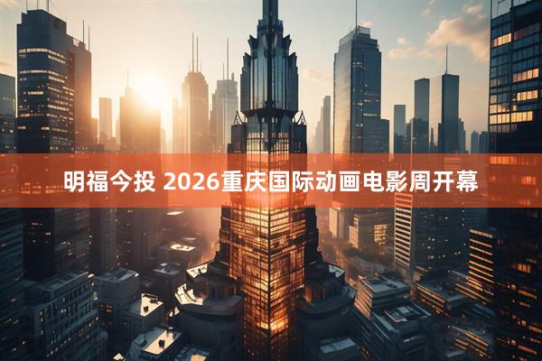 明福今投 2026重庆国际动画电影周开幕