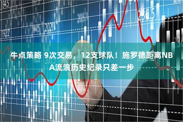牛点策略 9次交易，12支球队！施罗德距离NBA流浪历史纪录只差一步